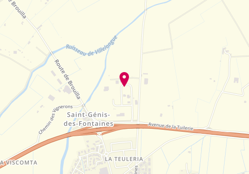 Plan de Menuiserie Loreto, 19 25 Rue de Saint-Exupéry, 66740 Saint-Génis-des-Fontaines