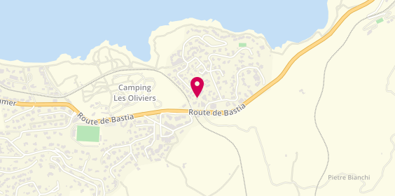 Plan de Menuiserie Bandini, Route Bastia, 20220 Monticello