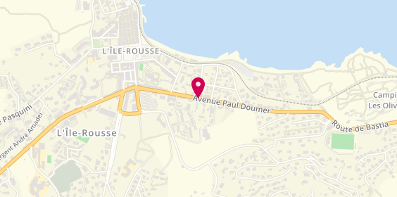 Plan de 2B Balagne - Maison du Menuisier, 24 Bis avenue Paul Doumer, 20220 L'Île-Rousse