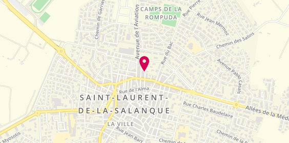 Plan de Bonard Alu Store, 17 Rue Boileau, 66250 Saint-Laurent-de-la-Salanque