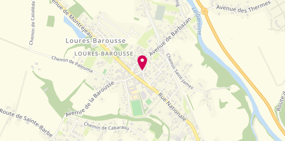 Plan de Menuiserie de Carvalho Freres, 11 Rue des Pyrenees, 65370 Loures-Barousse