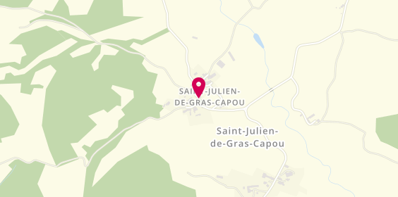 Plan de Alu Mirepoix, Le Fort Saint Julien de Gras Capou, 09500 Saint-Julien-de-Gras-Capou