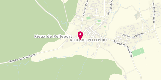 Plan de Mpba, 14 Route de Loubens, 09120 Rieux-de-Pelleport