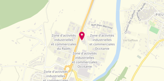 Plan de Alu Diffusion System, 19 Rue Georges Guynemer, 11300 Limoux