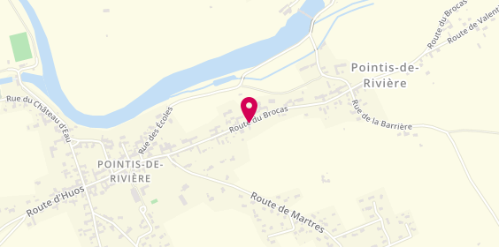 Plan de Pro.pose, 19 Route du Brocas, 31210 Pointis-de-Rivière