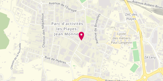 Plan de Atelier du Savoir Fer A.S.F, 540 Boulevard de Léry, 83140 Six-Fours-les-Plages