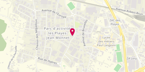 Plan de Inter Stores, 591 Boulevard de Léry, 83140 Six-Fours-les-Plages