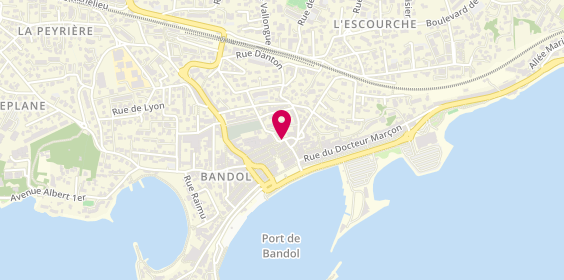 Plan de BASEILHAC Frédéric, 34 Rue Vincent Allègre, 83150 Bandol