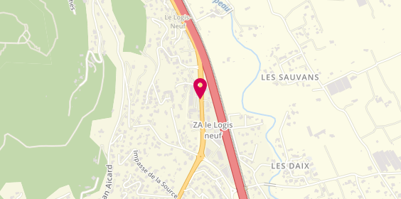 Plan de A2M, Zone Artisanale Logis 9 345 Route Nationale 97, 83210 Solliès-Ville