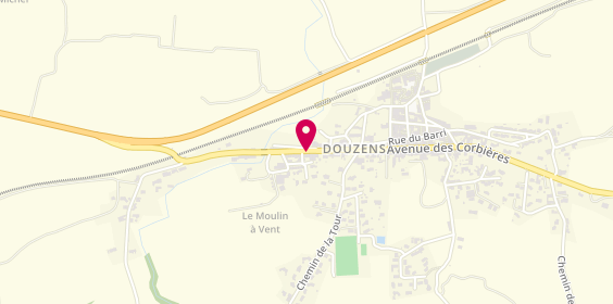 Plan de ALARIC Menuiserie, 22 avenue des Corbières, 11700 Douzens