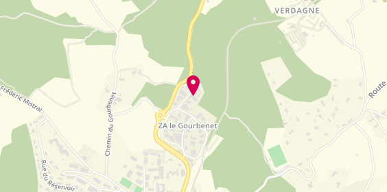 Plan de Angel Menuiserie, 7 Zone Artisanale le Gourbenet, 83420 La Croix-Valmer