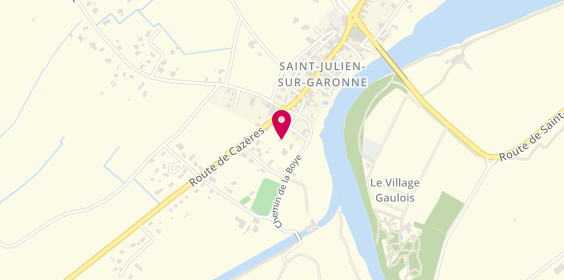 Plan de A'tout Bois Rénovation, Quartier Larroque, 31220 Saint-Julien-sur-Garonne