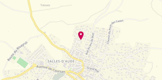 Plan de R&M Jacquot, 15 Cité la Pastourello, 11110 Salles-d'Aude