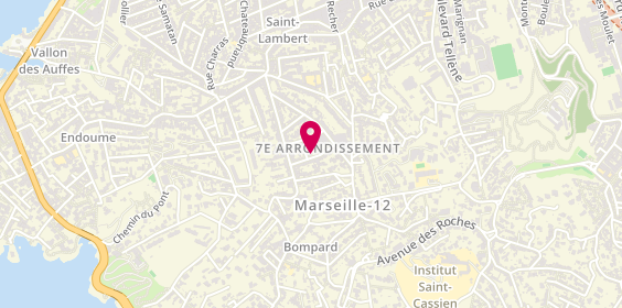 Plan de Arom, 15 Rue Forest, 13007 Marseille