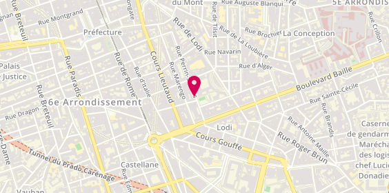 Plan de Azur Fermetures, 82 Rue Perrin Solliers, 13006 Marseille