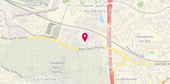 Plan de Atout Menuiseries Bois, 555 Rue Saint-Pierre Atelier B 9, 13012 Marseille