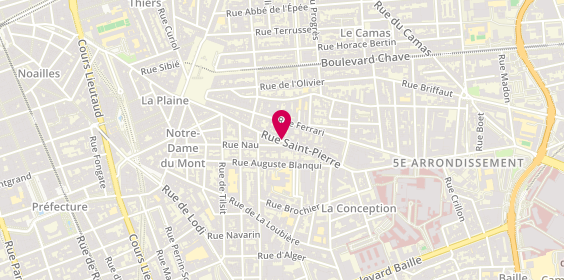Plan de La Plaine Menuiserie, 73 Rue Saint-Pierre, 13005 Marseille