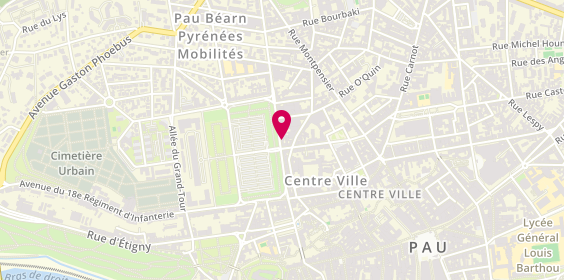 Plan de GRANGE Jacques, 34 Rue Liège, 64000 Pau