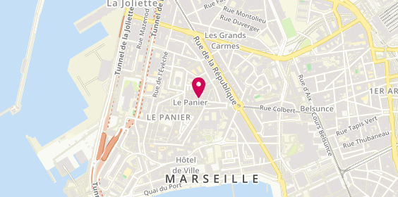 Plan de Atelier Woodstock | Collectif d'Ébénistes/menuisiers à Marseille, 25 Rue Saint-Antoine, 13002 Marseille