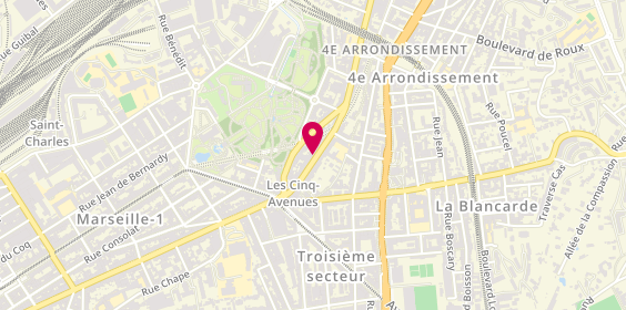 Plan de Pleinsoleils, 29 A avenue des Chartreux, 13004 Marseille