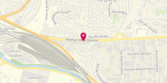 Plan de Prims, 18 avenue De la Devèze, 34500 Béziers