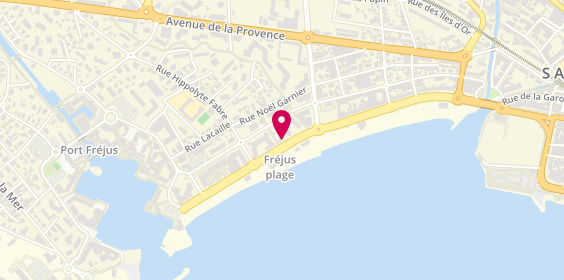 Plan de Les Mouettes, 843 Boulevard d'Alger, 83600 Fréjus