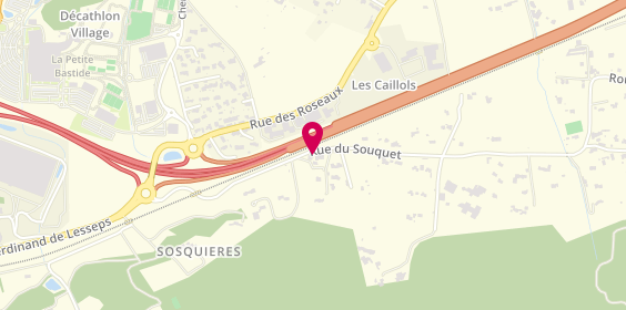 Plan de A.S Boiseries, 560 Rue du Souquet, 13320 Bouc-Bel-Air