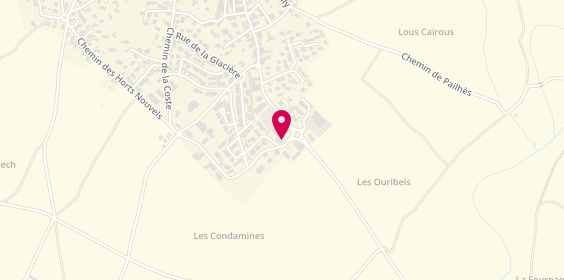 Plan de Menuiserie Loubet, 2 Rue du Pounchou, 34490 Murviel-lès-Béziers