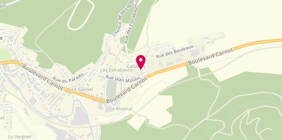 Plan de SAS Pistre Bois & Fils, Route Saint Pons Lieu-Dit Cabanes, 81270 Labastide-Rouairoux