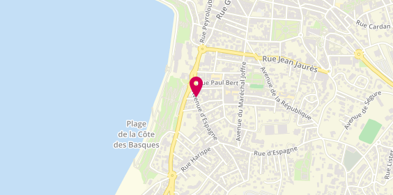 Plan de Entreprise Chrisostome, 13 Rue Espagne, 64200 Biarritz