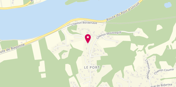 Plan de Damien le Menuisier, 595 Route de l'Adour, 64990 Urcuit