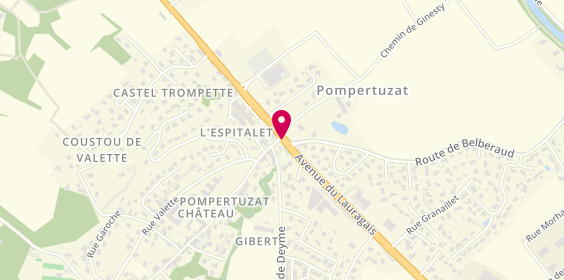 Plan de VERNET Pascal, 81 Route de Belberaud Apt 3, 31450 Pompertuzat
