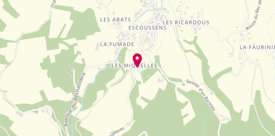Plan de GRAND Maxime, Lieu-Dit Les Miquelles, 81290 Escoussens