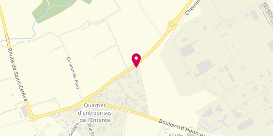 Plan de BCME Charpentes, 6 Quartier Croix Rouge Ouest, 13130 Berre-l'Étang