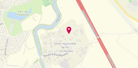 Plan de A.M.B, Zone de Vic
17 Rue du Développement, 31320 Castanet-Tolosan