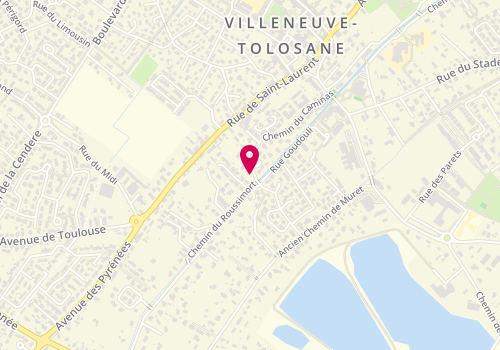 Plan de L.O Menuiserie, 13 Rue Victor Hugo, Bis, 31270 Villeneuve-Tolosane