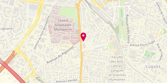 Plan de L'Equipe Baie, 28 Rue de la Poudrière, 13100 Aix-en-Provence