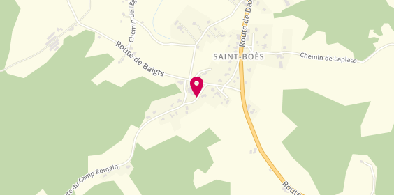 Plan de ARROUZET Christophe, 19 Route du Camp Romain, 64300 Saint-Boès