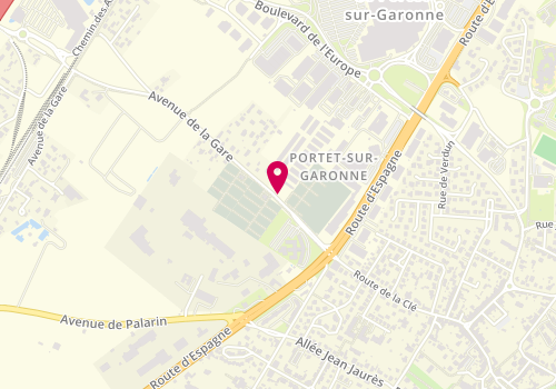 Plan de T F A, 4 Avenue Gare, 31120 Portet-sur-Garonne