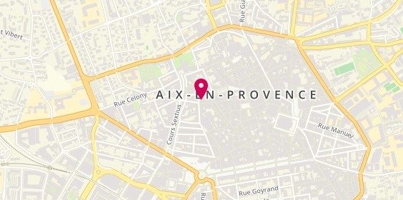 Plan de Anaka, 60 Rue des Cordeliers, 13100 Aix-en-Provence