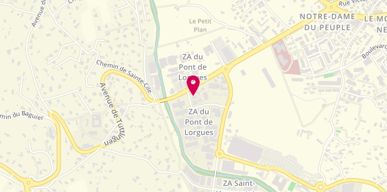 Plan de Monsieur Store, Zone Artisanale Saint Hermentaire, 815 Avenue Pierre Brossolette, 83300 Draguignan