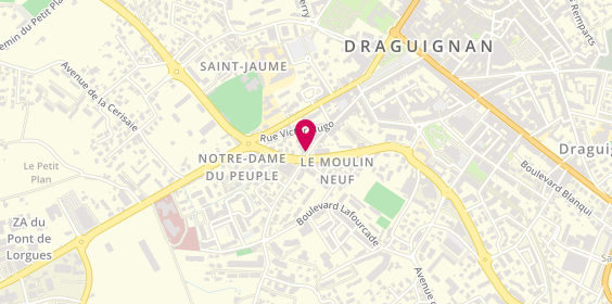 Plan de Menuiserie Anton, 38 Rue Notre Dame du Peuple, 83300 Draguignan
