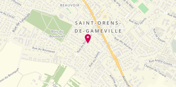 Plan de Bruno Causse, 4 Avenue Stéphanie, 31650 Saint-Orens-de-Gameville