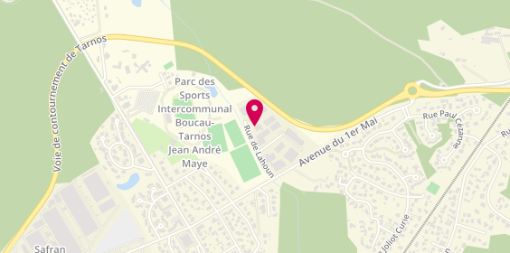 Plan de Charpentes/Menuiseries Conjat, 34 Rue de Lahoun, 40220 Tarnos
