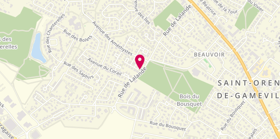Plan de MARQUIS Bernard, 25 Rue de l'Ambre, 31650 Saint-Orens-de-Gameville