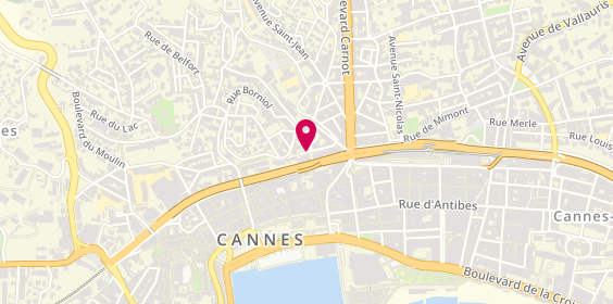 Plan de L'Astrolabe, 13 Rue Edith Cavell, 06400 Cannes