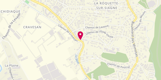 Plan de Azur Véranda, 20 chemin de l'École Vieille, 06550 La Roquette-sur-Siagne