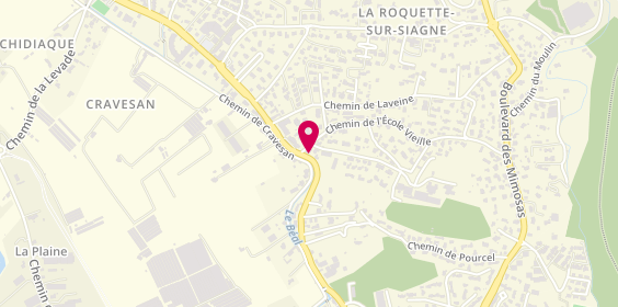 Plan de Confiance Fermetures, 20 chemin de l'École Vieille, 06550 La Roquette-sur-Siagne