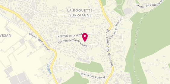 Plan de Atelier Sunseri, 429 Chemin Ecole Vieille, 06550 La Roquette-sur-Siagne