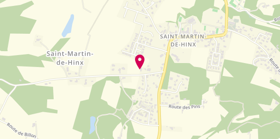 Plan de Jc Menuiserie, 142 Route du Seignanx, 40390 Saint-Martin-de-Hinx